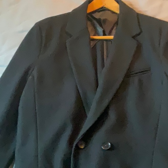Slate and Stone. Black wool top coat. Excellent condition. - Picture 2 of 3
